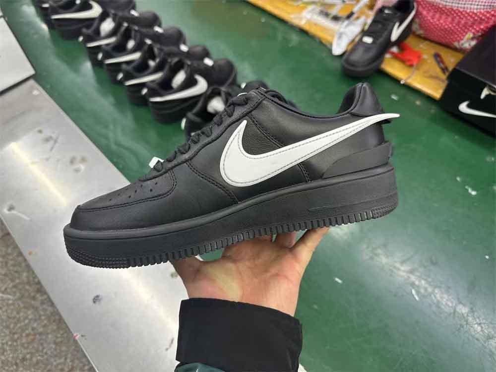 PK GOD Nike Air Force 1 Low SP AMBUSH Black RETAIL MATERIALS READY TO SHIP